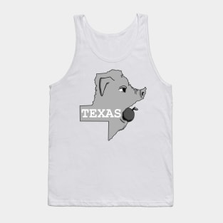 A funny map of Texas Tank Top